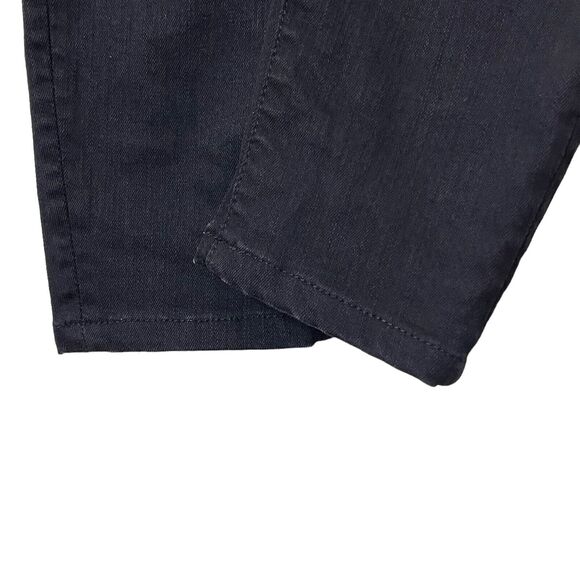 MOTHER The Looker Skinny Jeans Not Guilty Black Size 24 Ankle Mid Rise - Picture 6 of 15